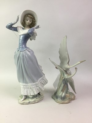 Lot 404 - COLLECTION OF LLADRO AND NAO FIGURES