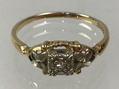 Lot 505 - THREE GOLD RINGS