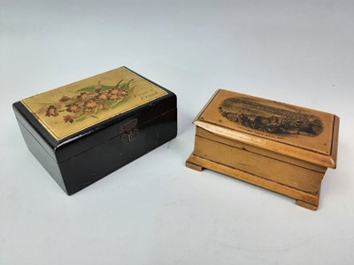 Lot 525 - COLLECTION OF JEWELLERY AND OTHER BOXES