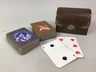 Lot 416 - TWO SETS OF PLAYING CARDS