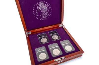 Lot 36 - THE COMPLETE UNCIRCULATED US MORGAN DOLLAR MINT COLLECTION