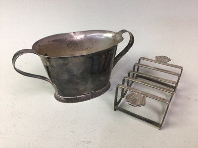 Lot 424 - GROUP OF SILVER ITEMS