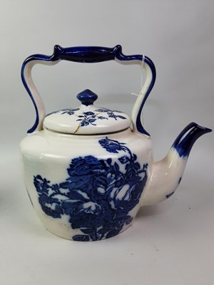 Lot 585 - IRONSTONE TEA POT