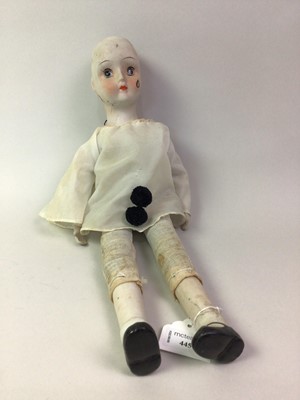 Lot 445 - BISQUE HEADED DOLL