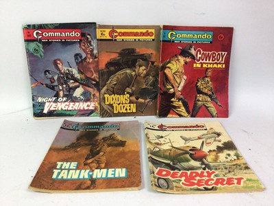 Lot 654 - COLLECTION OF COMMANDO WAR STORIES