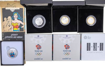 Lot 59 - COLLECTION OF SILVER COMMEMORATIVE COINS