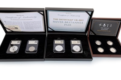 Lot 71 - COLLECTION OF SILVER COIN SETS