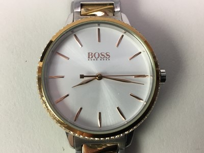 Lot 640 - HUGO BOSS LADY'S WRIST WATCH