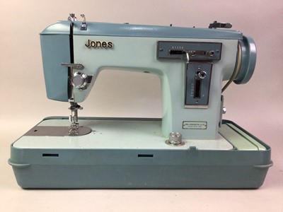 Lot 742 - JONES ELECTRIC SEWING MACHINE