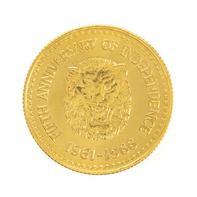 Lot 81 - SIERRA LEONE 1/4 GOLDE COIN