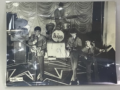 Lot 12 - THE BEATLES, VALEX BLACKPOOL AUTOGRAPHS