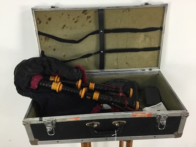 Lot 1013 - SET OF BAGPIPES