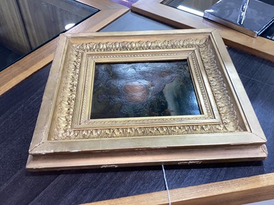 Lot 4 - BRITISH SCHOOL, PORTRAIT OF A MAN DEFECATING