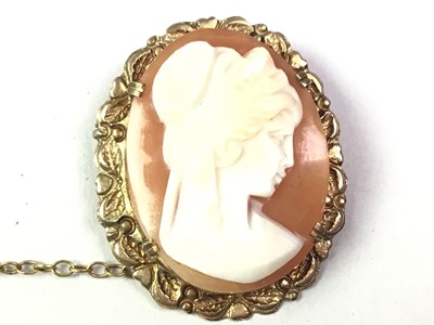 Lot 18 - TWO CAMEO BROOCHES