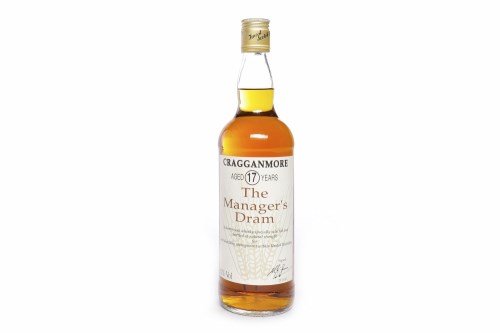Lot 1011 - CRAGGANMORE 'THE MANAGER'S DRAM' AGED 17 YEARS...