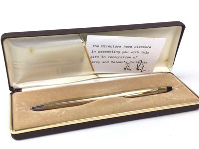 Lot 101 - GROUP OF SILVER CASES, PENS AND OTHER ITEMS