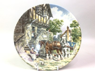 Lot 147 - COLLECTION OF BRADFORD EXCHANGE CABINET PLATES
