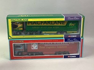 Lot 14 - GROUP OF DIECAST MODEL LORRIES