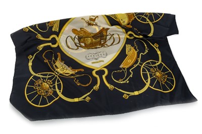 Lot 781 - HERMES OF PARIS, SILK SCARF