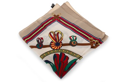 Lot 782 - LONGCHAMP OF PARIS, SILK SCARF