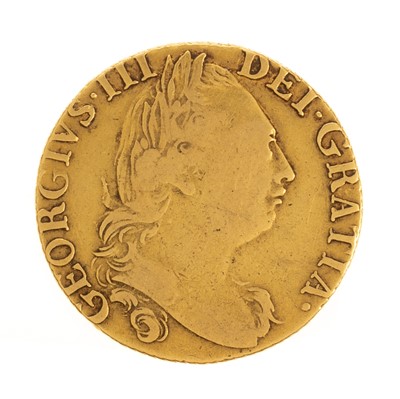 Lot 87 - GEORGE III GOLD GUINEA