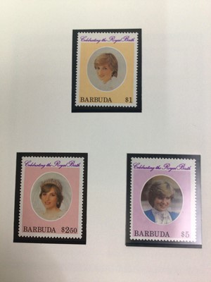 Lot 230 - THREE ROYAL EVENT STAMP ALBUMS