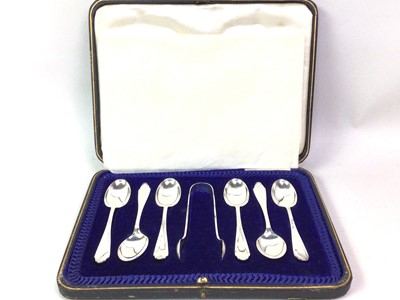 Lot 238 - SET OF SIX SILVER TEASPOONS