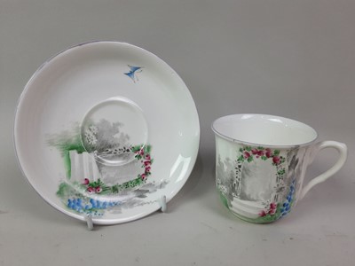 Lot 240 - SHELLEY TEA SERVICE