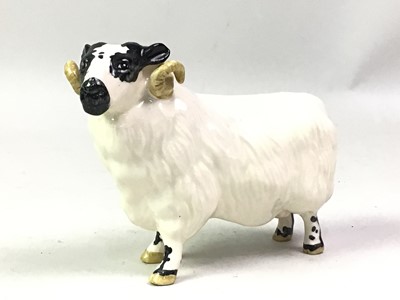 Lot 242 - GROUP OF BESWICK ANIMAL FIGURES