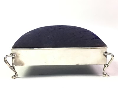 Lot 245 - SILVER TRINKET BOX