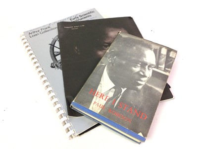 Lot 254 - SIGNED COPY OF HERE I STAND, PAUL ROBESON