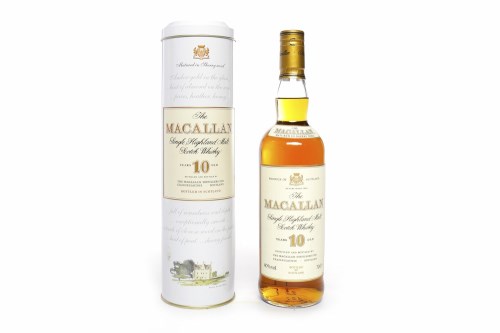Lot 1042 - MACALLAN 10 YEARS OLD Active. Craigellachie,...