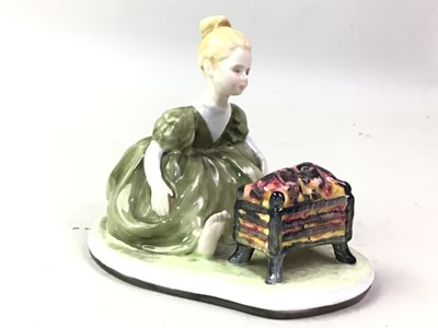 Lot 328 - FOUR  SMALL ROYAL DOULTON FIGURES