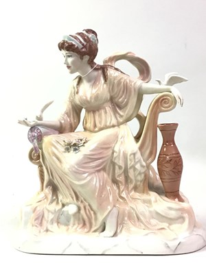 Lot 332 - GROUP OF CERAMIC FIGURES