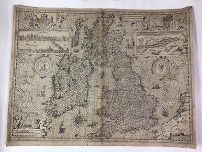 Lot 180 - MAP OF GREAT BRITAIN AND IRELAND