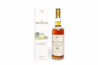Lot 1054 - MACALLAN 10 YEARS OLD Active. Craigellachie,...