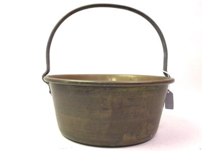Lot 348 - BRASS JELLY PAN