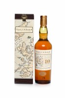 Lot 1057 - TALISKER AGED 10 YEARS - MAP LABEL Active....