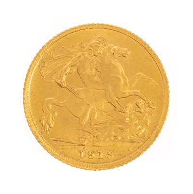 Lot 93 - GEORGE V GOLD HALF SOVEREIGN