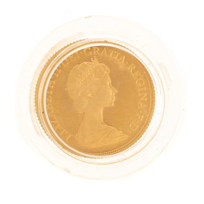 Lot 96 - ELIZABETH II GOLD PROOF SOVEREIGN