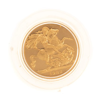 Lot 97 - ELIZABETH II GOLD PROOF SOVEREIGN