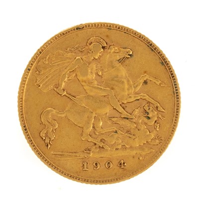 Lot 98 - GEORGE V HALF SOVEREIGN