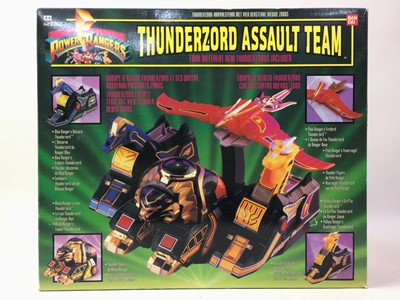 Lot 314 - POWER RANGERS, FOUR BOXED THUNDERZORD MODELS