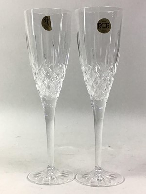 Lot 321 - SET OF EDINBURGH CRYSTAL WINE GLASSES