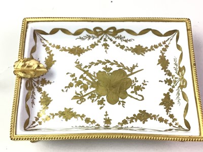 Lot 324 - LIMOGES PORCELAIN DISH