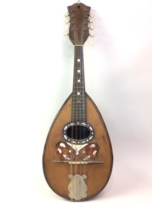 Lot 298 - ITALIAN CARLO CRISPI MANDOLIN