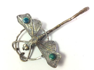 Lot 414 - ARTS & CRAFTS METAL WALL HANGING