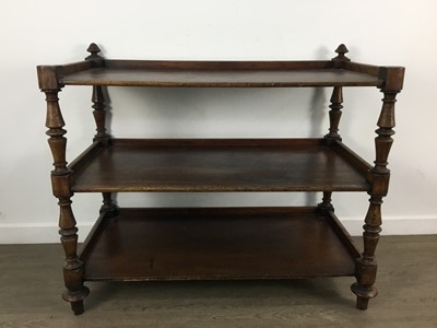 Lot 309 - MAHOGANY SERVING TABLE