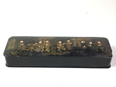 Lot 432 - JAPANESE LACQUERED BOX