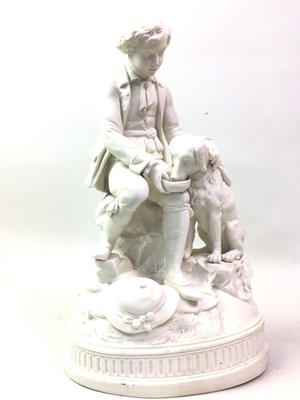 Lot 459 - PARIAN WARE FIGURE
